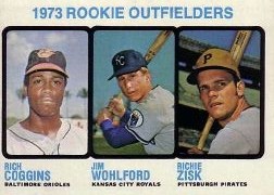 1973 Topps Baseball Cards      611     Rich Coggins/Jim Wohlford/Richie Zisk RC